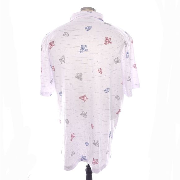 Travis Mathew Mexicali No Logo Skuls Short Sleeve Polo Shirt Mens 3XL - Picture 5 of 12